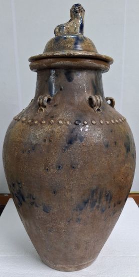 Gambar Guci Putik Terotol Biru Manik