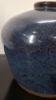 Gambar Guci Pendek Polos Blue Raja