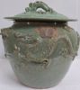 Gambar Green Celadon Gamching with Lid