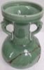 Gambar Green Celadon Onion-shape Vase with Double Dragon Handle
