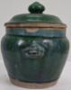 Gambar Small GJ Shiwan Emerald Green Glazed Jar with Lid