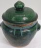 Gambar Small GJ Shiwan Emerald Green Glazed Jar with Lid