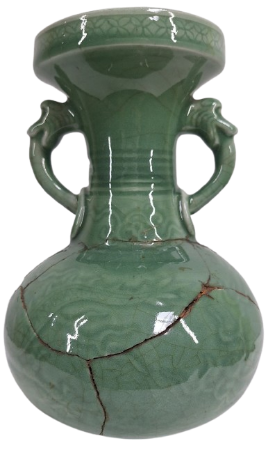 Gambar untuk kategori Onion Shape Vase w/ Dragon Lug