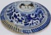 Gambar Blue and White Gamching with Dragon Design