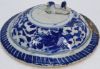 Gambar Blue and White Gamching with Dragon Design