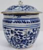 Gambar Blue and White Gamching with Dragon Design