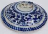 Gambar Blue and White Gamching with Dragon Design