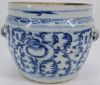 Gambar Blue and White Gamching with Sweatpea Design