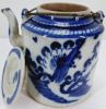 Gambar Teko Kecil Biru Putih Motif Bunga
