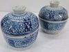 Gambar Mangkuk Biru Putih China (2 pcs)