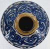 Gambar Jar Biru Putih dengan Motif Rusa