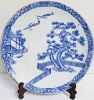 Gambar Japanese Imari Plate with House Fence Tree Design