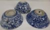 Gambar Mangkuk Biru Putih China dengan Motif Bunga