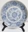Gambar Piring Antik Cina Biru Putih