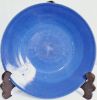 Gambar Piring Porselen Biru Monokrom China